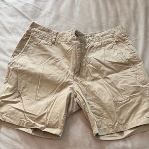 Bonobos Men's Tan Flat Front Shorts